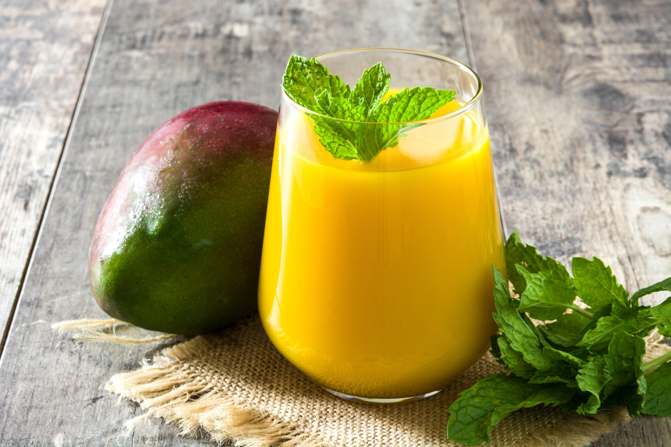 You are currently viewing Mango Mint Smoothie